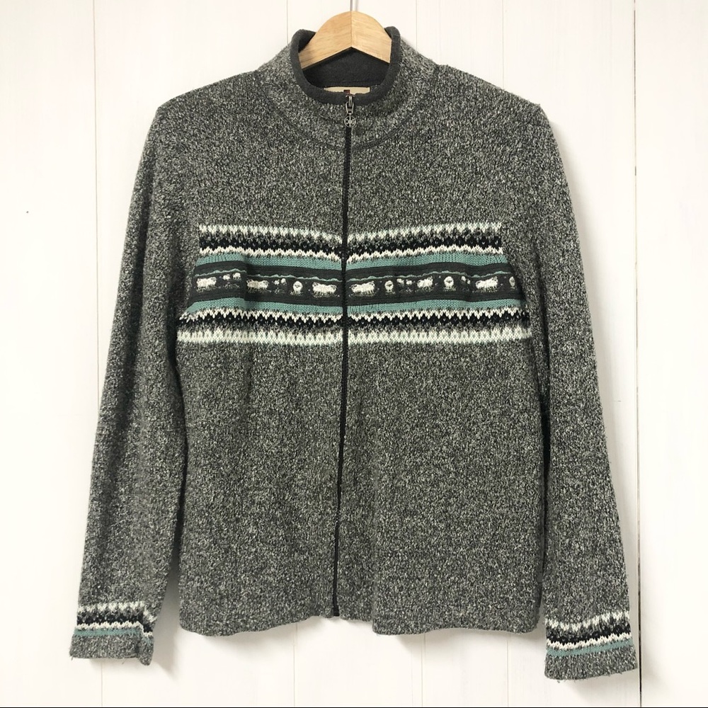*3/$30* Vtg Woolwich Fair Isle Sweater